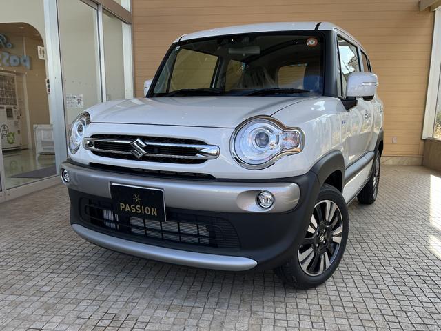 クロスビー ハイブリッドＭＺ　登録済未使用車　衝突被害軽減ブレーキ　コーナーセンサー　スマートキー　アダクティブクルーズコントロール　ＬＥＤヘッドライト　アイドリングストップ　シートヒーター　電動格納ドアミラー　オートエアコン（4枚目）