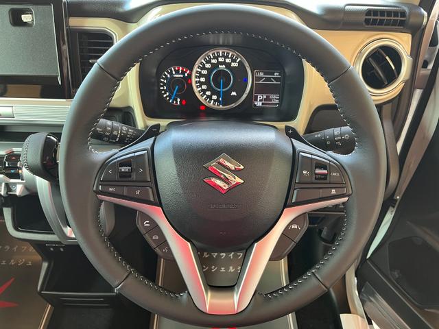 クロスビー ハイブリッドＭＺ　登録済未使用車　衝突被害軽減ブレーキ　コーナーセンサー　スマートキー　アダクティブクルーズコントロール　ＬＥＤヘッドライト　アイドリングストップ　シートヒーター　電動格納ドアミラー　オートエアコン（15枚目）