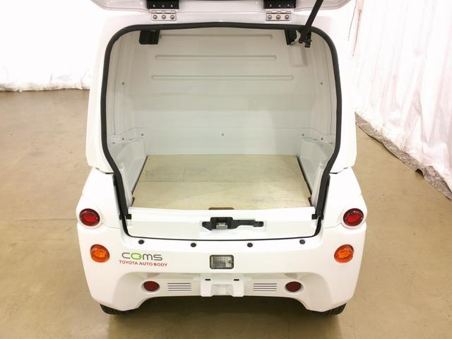 トヨタ 　コムス　Ｂ・ＣＯＭデリバリー　サイドバイザー　ハイビームスイッチ　１０メートル充電ケーブル　１人乗り電気自動車　１００Ｖ充電（24枚目）