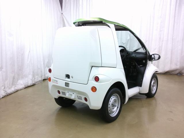 トヨタ コムス B・COMデリバリー サイドバイザー ハイビームスイッチ フロントディスクブレーキ 10メートル充電ケーブル 1人乗り 電気自動車 100V充電 ミニカー(6枚目)