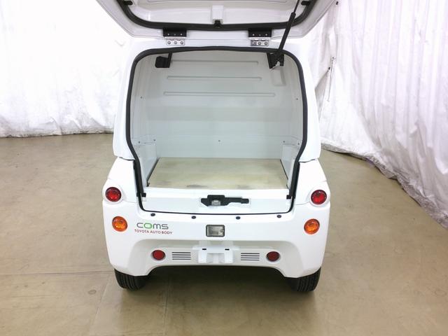 トヨタ コムス B・COMデリバリー サイドバイザー ハイビームスイッチ フロントディスクブレーキ 10メートル充電ケーブル 1人乗り 電気自動車 100V充電 ミニカー(27枚目)