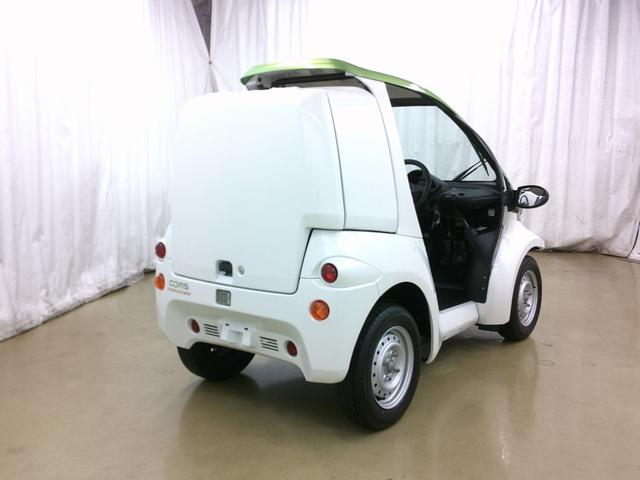 トヨタ コムス B・COMデリバリー サイドバイザー ハイビームスイッチ フロントディスクブレーキ 10メートル充電ケーブル 電気自動車 1人乗り 100V充電 ミニカー(6枚目)