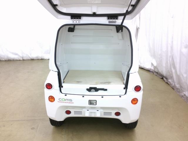 トヨタ コムス B・COMデリバリー サイドバイザー ハイビームスイッチ フロントディスクブレーキ 10メートル充電ケーブル 電気自動車 1人乗り 100V充電 ミニカー(27枚目)