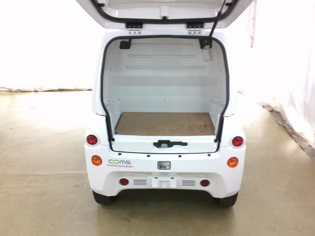 トヨタ 　コムス　Ｂ・ＣＯＭデリバリー　サイドバイザー　ハイビームスイッチ　フロントディスクブレーキ　１０メートル充電ケーブル　１００Ｖ充電　１人乗り　電気自動車　ミニカー（27枚目）
