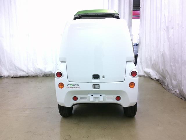 トヨタ 　コムス　Ｂ・ＣＯＭデリバリー　サイドバイザー　ハイビームスイッチ　フロントディスクブレーキ　１０メートル充電ケーブル　電気自動車　１人乗り　１００Ｖ充電　ミニカー（7枚目）