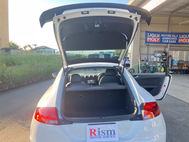 TTクーペ 1.8TFSI Sラインコンペティション 110台限定車 キセノン キーレス アルカンタラハーフレザーシート ナビ TV CVT オートライト 電動格納ミラー アルミホイール ESC CD DVD再生 USB Bluetooth(31枚目)