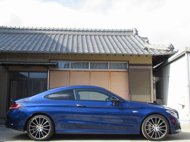 Ｃクラス Ｃ４３　４マチッククーペ　ＬＥＤヘッドランプ／オートハイビーム／ＡＭＧ１９インチＡＷ／キーレスゴー／前席メモリー付きパワーシート／前席シートヒーター／エアバランスｐｋｇ／ブルメスター／パドルシフト／レーダーセーフティｐｋｇ（21枚目）