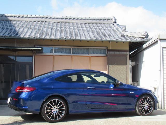 Ｃ４３　４マチッククーペ　ＬＥＤヘッドランプ／オートハイビーム／ＡＭＧ１９インチＡＷ／キーレスゴー／前席メモリー付きパワーシート／前席シートヒーター／エアバランスｐｋｇ／ブルメスター／パドルシフト／レーダーセーフティｐｋｇ(22枚目)