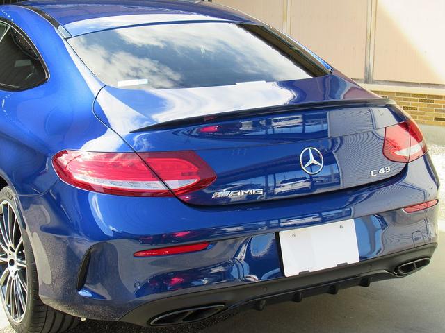 Ｃクラス Ｃ４３　４マチッククーペ　ＬＥＤヘッドランプ／オートハイビーム／ＡＭＧ１９インチＡＷ／キーレスゴー／前席メモリー付きパワーシート／前席シートヒーター／エアバランスｐｋｇ／ブルメスター／パドルシフト／レーダーセーフティｐｋｇ（39枚目）