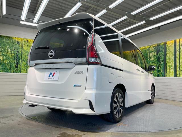 ハイウェイスター Vセレクション 禁煙車 純正9インチナビ 両側電動スライド 全周囲カメラ ETC Bluetooth フルセグ クリアランスソナー LEDヘッド 純正16インチアルミ 革巻きステアリング クルコン(18枚目)