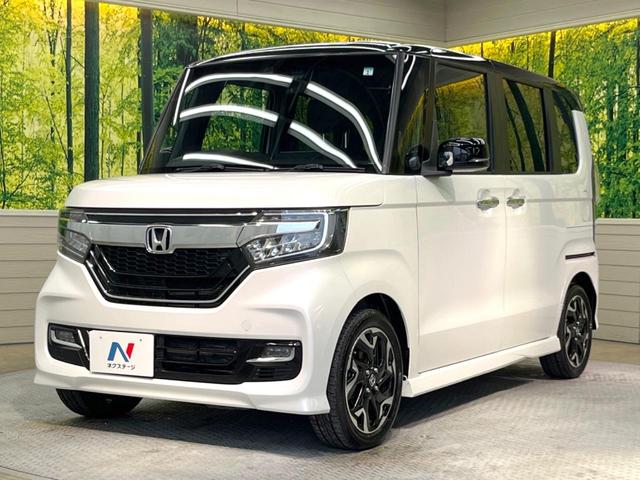 Ｎ－ＢＯＸカスタム Ｇ・Ｌターボホンダセンシング　ＳＤナビ　両側電動スライド　衝突軽減ブレーキ　禁煙車　バックカメラ　Ｂｌｕｅｔｏｏｔｈ　フルセグ　アダプティブクルーズ　ＬＥＤヘッド＆フォグ　ＥＴＣ　革巻きステアリング　１５インチアルミ（60枚目）