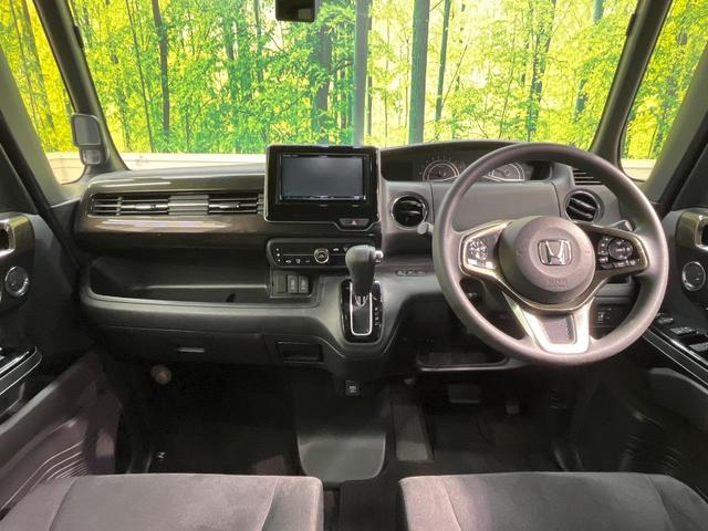 Ｎ－ＢＯＸカスタム Ｇ・ＥＸホンダセンシング　電動スライド　ナビ　バックカメラ　ホンダセンシング　レーダークルーズ　禁煙車　コーナーセンサー　スマートキー　ＬＥＤヘッド　ＥＴＣ　オートマチックハイビーム　車線逸脱警報　誤発進抑制機能（2枚目）