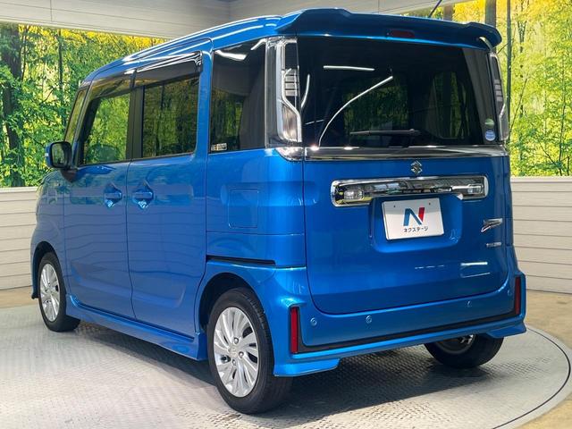 スペーシアカスタム ハイブリッドGS 電動スライドドア SDナビ 衝突被害軽減システム 禁煙車 シートヒーター コーナーセンサー スマートキー LEDヘッド オートハイビーム 車線逸脱警報 オートライト オートエアコン(26枚目)