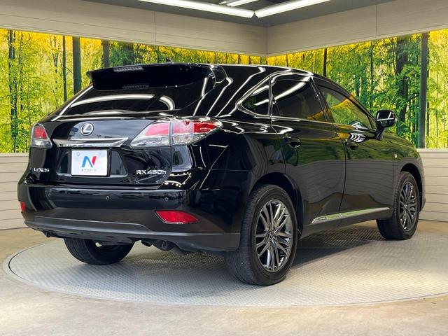 RX RX450h Fスポーツ 4WD サンルーフ 純正ナビ バックカメラ 100V電源 禁煙車 パワーバックドア ハーフレザーシート シートヒーター パワーシート コーナーセンサー スマートキー LEDヘッド ETC クルコン(17枚目)