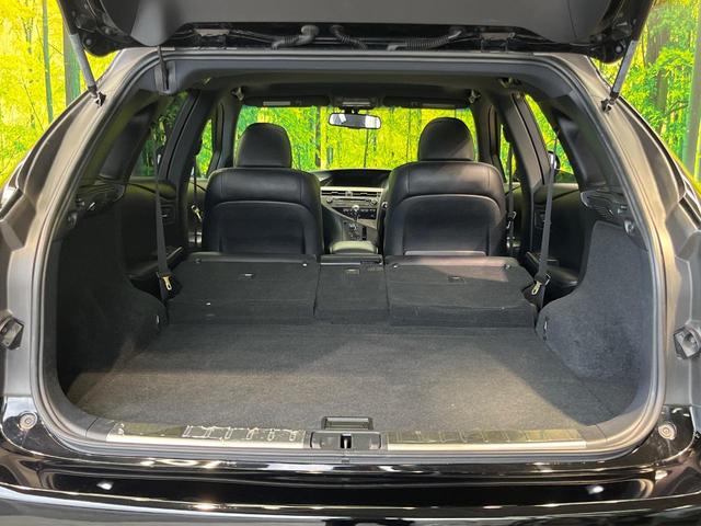 RX RX450h Fスポーツ 4WD サンルーフ 純正ナビ バックカメラ 100V電源 禁煙車 パワーバックドア ハーフレザーシート シートヒーター パワーシート コーナーセンサー スマートキー LEDヘッド ETC クルコン(44枚目)