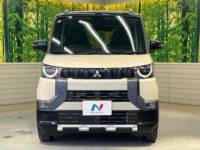 デリカミニ T プレミアム 届出済未使用車 両側電動ドア 全周囲カメラ e-Assist レーダークルーズ 禁煙車 ハーフレザーシート シートヒーター コーナーセンサー スマートキー LEDヘッド ETC 車線逸脱警報(14枚目)