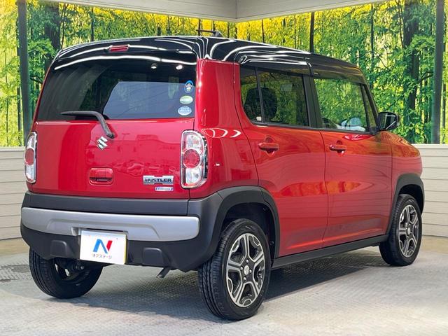 ハスラー X 純正ナビ バックカメラ 衝突被害軽減システム 禁煙車 シートヒーター HIDヘッド オートライト オートエアコン 純正15インチアルミ Bluetooth プライバシーガラス(16枚目)