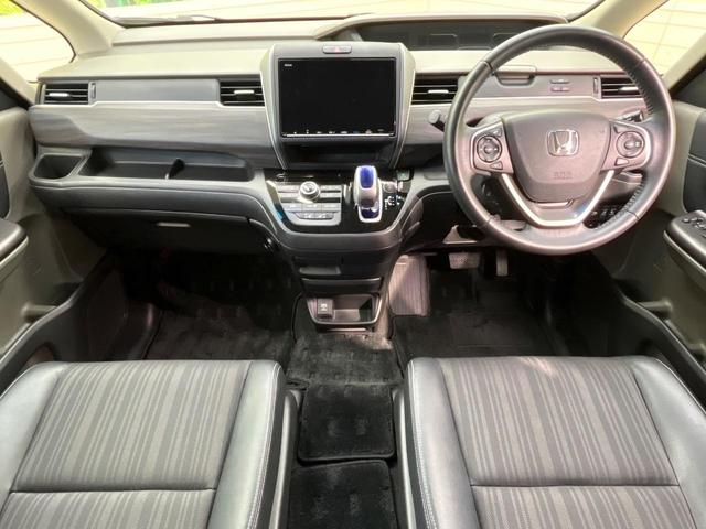 フリードハイブリッド ハイブリッド・EX 両側電動スライド 純正9型ナビ フリップダウン バックカメラ ホンダセンシング レーダークルーズ 禁煙車 ハーフレザーシート シートヒーター レーンキープ スマートキー LEDヘッド ETC(2枚目)