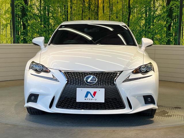 IS IS300h Fスポーツ 純正ナビ バックカメラ 禁煙車 レザーシート 前席シートエアコン スマートキー LEDヘッド ビルトインETC クルコン オートライト デュアルエアコン 純正18インチアルミ Bluetooth CD(14枚目)