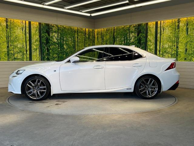 IS IS300h Fスポーツ 純正ナビ バックカメラ 禁煙車 レザーシート 前席シートエアコン スマートキー LEDヘッド ビルトインETC クルコン オートライト デュアルエアコン 純正18インチアルミ Bluetooth CD(25枚目)