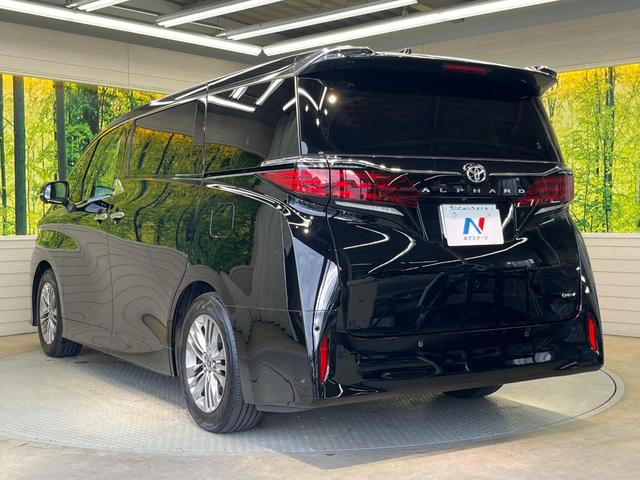 アルファードハイブリッド Ｚ　ガラスルーフ　両側電動スライド　純正１４型ナビ　フリップダウン　全周囲カメラ　ＡＣ１００Ｖ電源　プリクラッシュセーフテ　レーダークルーズ　禁煙車　パワーバックドア　ハーフレザーシート　シートヒーター（26枚目）