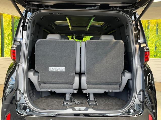 アルファードハイブリッド Ｚ　ガラスルーフ　両側電動スライド　純正１４型ナビ　フリップダウン　全周囲カメラ　ＡＣ１００Ｖ電源　プリクラッシュセーフテ　レーダークルーズ　禁煙車　パワーバックドア　ハーフレザーシート　シートヒーター（54枚目）