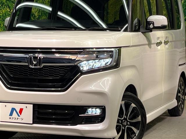 Ｎ－ＢＯＸカスタム Ｇ・Ｌホンダセンシング　両側電動ドア　ＳＤナビ　バックカメラ　衝突被害軽減システム　レーダークルーズ　禁煙車　コーナーセンサー　スマートキー　ＬＥＤヘッド　ビルトインＥＴＣ　オートハイビーム　車線逸脱警報　オートライト（12枚目）