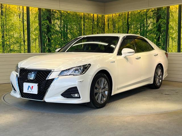 クラウンハイブリッド アスリートS 純正ナビ バックカメラ プリクラッシュセーフティ レーダークルーズ 禁煙車 シートヒーター コーナーセンサー スマートキー LEDヘッド ETC 車線逸脱警報 オートライト デュアルオートエアコン(24枚目)