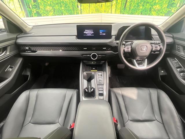 アコード e:HEV 純正12.3インチナビ 全周囲カメラ BOSE ホンダセンシング レーダークルーズ 禁煙車 革シート シートヒーター コーナーセンサー スマートキー LEDヘッド ETC オートマチックハイビーム(2枚目)