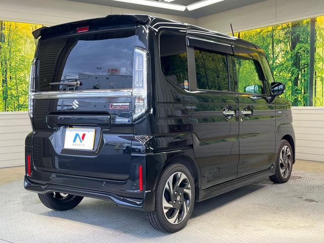 スペーシアカスタム ハイブリッドXS 両側電動ドア SDナビ バックカメラ 衝突被害軽減システム レーダークルーズ 禁煙車 ハーフレザーシート ドラレコ コーナーセンサー スマートキー LEDヘッド ETC オートハイビーム(17枚目)