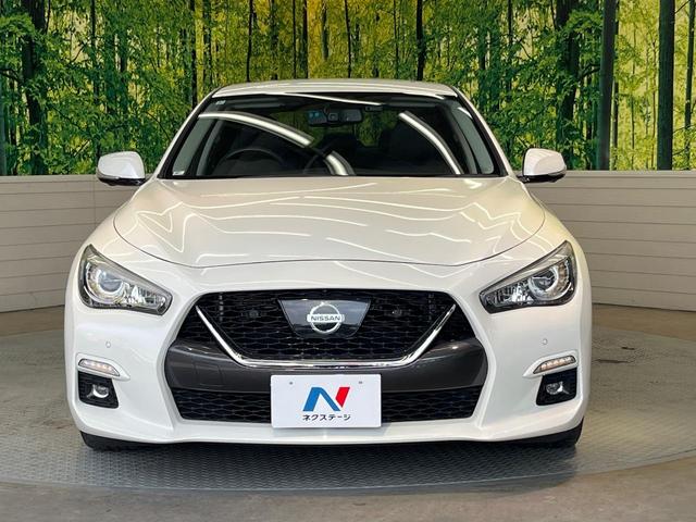 スカイライン ＧＴ　タイプＰ　純正ナビ　全周囲カメラ　衝突被害軽減システム　レーダークルーズ　禁煙車　レザーシート　コーナーセンサー　スマートキー　ＬＥＤヘッド　ＥＴＣ２．０　車線逸脱警報　オートライト　デュアルエアコン（14枚目）