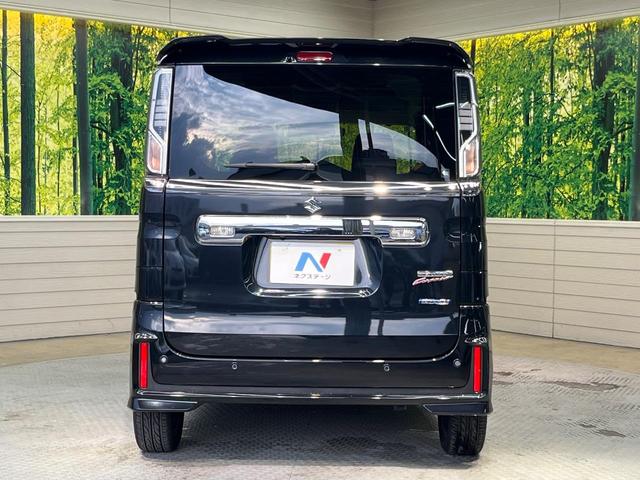 スペーシアカスタム ハイブリッドXSターボ SDナビ 両側電動ドア バックカメラ 衝突被害軽減システム 禁煙車 ハーフレザーシート シートヒーター コーナーセンサー スマートキー LEDヘッド ETC クルコン オートハイビーム 車線逸脱警報(15枚目)