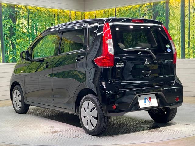 eKワゴン E e-アシスト SDナビ バックカメラ 衝突被害軽減システム 禁煙車 シートヒーター コーナーセンサー ETC Bluetooth CD DVD再生 フルセグ 盗難防止装置 プライバシーガラス ドアバイザー(27枚目)