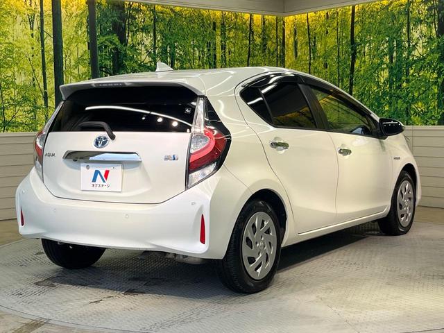 アクア Sスタイルブラック 純正9インチナビ バックカメラ プリクラッシュセーフテ 禁煙車 コーナーセンサー スマートキー ETC オートマチックハイビーム 車線逸脱警報 誤発進抑制機能 オートライト オートエアコン(17枚目)