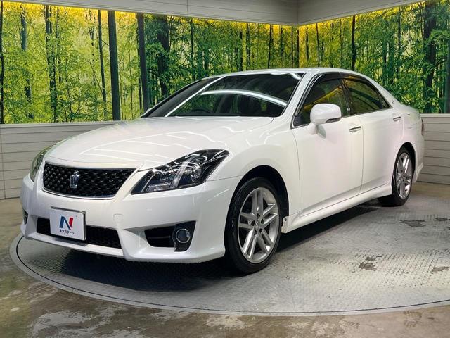 クラウン 2.5アスリート アニバーサリーエディション 純正ナビ バックカメラ 禁煙車 レザーシート シートエアコン シートヒーター パワーシート スマートキー HIDヘッド ETC クルコン オートライト オートエアコン 18インチAW CD/DVD再生(24枚目)