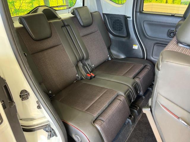 スペーシアカスタム ハイブリッドXSターボ 9型ナビ 両側電動ドア 全周囲カメラ 衝突被害軽減システム レーダークルーズ 禁煙車 ハーフレザーシート コーナーセンサー スマートキー LEDヘッド ビルトインETC オートハイビーム 車線逸脱警報(9枚目)