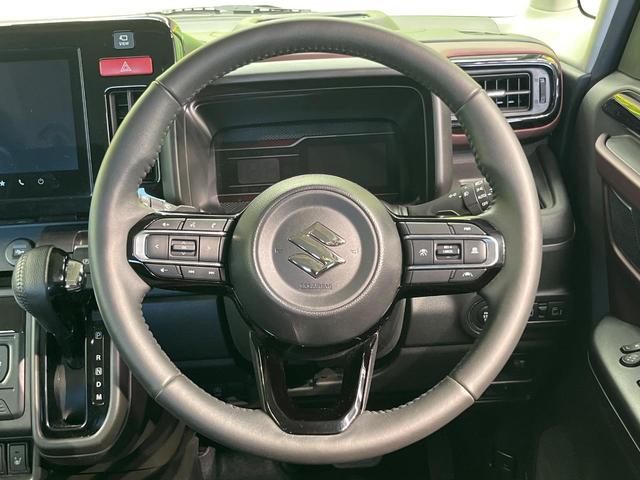 スペーシアカスタム ハイブリッドXSターボ 9型ナビ 両側電動ドア 全周囲カメラ 衝突被害軽減システム レーダークルーズ 禁煙車 ハーフレザーシート コーナーセンサー スマートキー LEDヘッド ビルトインETC オートハイビーム 車線逸脱警報(11枚目)