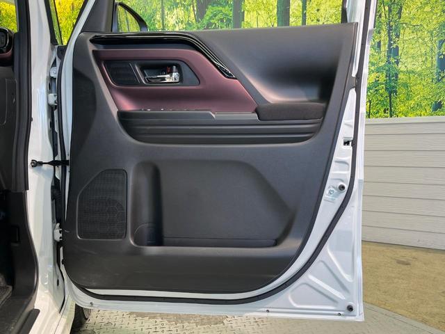 スペーシアカスタム ハイブリッドXSターボ 9型ナビ 両側電動ドア 全周囲カメラ 衝突被害軽減システム レーダークルーズ 禁煙車 ハーフレザーシート コーナーセンサー スマートキー LEDヘッド ビルトインETC オートハイビーム 車線逸脱警報(69枚目)