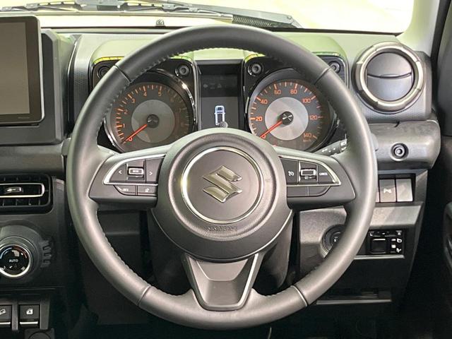 ジムニー ＸＣ　４ＷＤ　ディスプレイオーディオ　衝突被害軽減システム　禁煙車　コーナーセンサー　スマートキー　ＬＥＤヘッド　ＥＴＣ　クルコン　オートハイビーム　車線逸脱警報　オートエアコン　純正１６インチアルミ（11枚目）