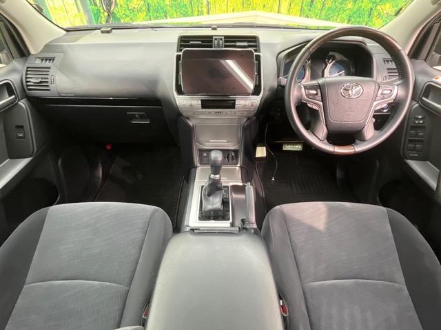 ランドクルーザープラド TX 4WD ディーゼル サンルーフ 9型ナビ バックカメラ トヨタセーフティセンス レーダークルーズ 禁煙車 コーナーセンサー レーンキープ スマートキー LEDヘッド ETC オートマチックハイビーム(2枚目)