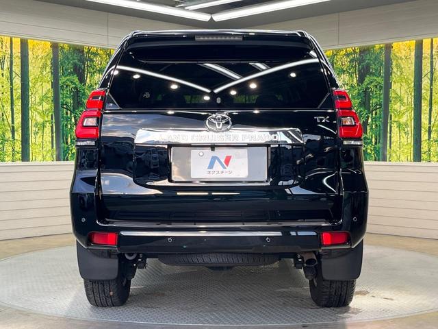 ランドクルーザープラド TX 4WD ディーゼル サンルーフ 9型ナビ バックカメラ トヨタセーフティセンス レーダークルーズ 禁煙車 コーナーセンサー レーンキープ スマートキー LEDヘッド ETC オートマチックハイビーム(15枚目)
