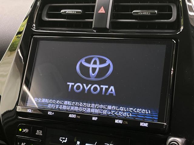 プリウス Ｓツーリングセレクション　フルエアロ　純正９インチナビ　バックカメラ　プリクラッシュセーフティ　レーダークルーズ　禁煙車　シートヒーター　ドラレコ　スマートキー　ＬＥＤヘッド　ＥＴＣ　オートマチックハイビーム　車線逸脱警報（4枚目）