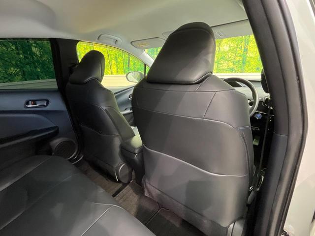 プリウス Ｓツーリングセレクション　フルエアロ　純正９インチナビ　バックカメラ　プリクラッシュセーフティ　レーダークルーズ　禁煙車　シートヒーター　ドラレコ　スマートキー　ＬＥＤヘッド　ＥＴＣ　オートマチックハイビーム　車線逸脱警報（43枚目）