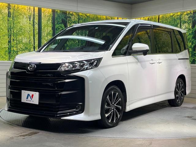 ノア Ｓ－Ｚ　１０型ナビ　両側電動ドア　バックカメラ　衝突被害軽減システム　レーダークルーズ　ハーフレザーシート　コーナーセンサー　スマートキー　ＬＥＤヘッド　ＥＴＣ２．０　純正１７インチアルミ　オートハイビーム（24枚目）