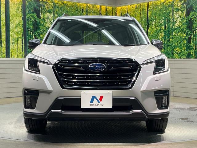 フォレスター スポーツ　純正ナビ　バックカメラ　衝突被害軽減システム　レーダークルーズ　禁煙車　ハーフレザーシート　全席シートヒーター　ドラレコ　コーナーセンサー　スマートキー　ＬＥＤヘッド　ＥＴＣ　純正１８インチアルミ（14枚目）