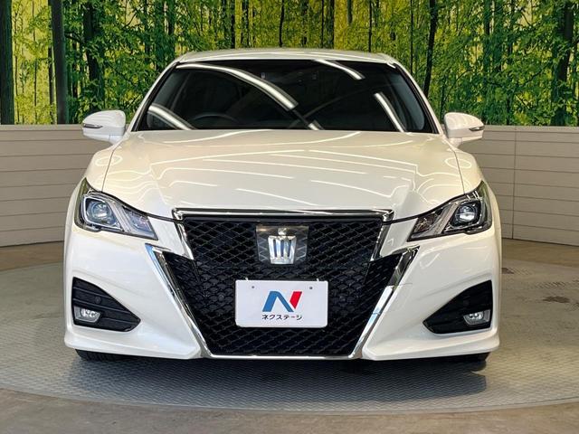 クラウンハイブリッド アスリートＳ　純正８型ナビ　バックカメラ　プリクラッシュセーフティ　レーダークルーズ　禁煙車　レザーシート　シートヒーター　シートエアコン　ドラレコ　コーナーセンサー　レーンキープ　スマートキー　ＬＥＤヘッドランプ（14枚目）