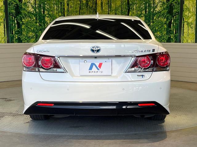 クラウンハイブリッド アスリートＳ　純正８型ナビ　バックカメラ　プリクラッシュセーフティ　レーダークルーズ　禁煙車　レザーシート　シートヒーター　シートエアコン　ドラレコ　コーナーセンサー　レーンキープ　スマートキー　ＬＥＤヘッドランプ（15枚目）