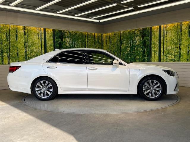 クラウンハイブリッド アスリートＳ　純正８型ナビ　バックカメラ　プリクラッシュセーフティ　レーダークルーズ　禁煙車　レザーシート　シートヒーター　シートエアコン　ドラレコ　コーナーセンサー　レーンキープ　スマートキー　ＬＥＤヘッドランプ（27枚目）