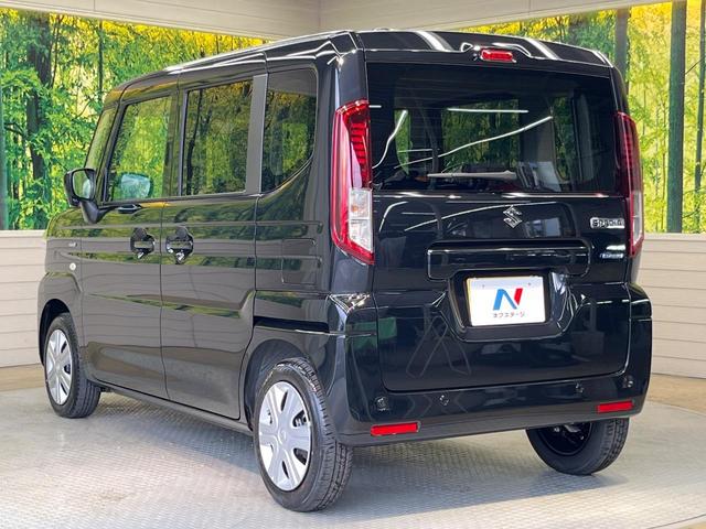 スペーシア ハイブリッドＧ　届出済未使用車　衝突被害軽減システム　コーナーセンサー　スマートキー　ＬＥＤヘッド　オートハイビーム　車線逸脱警報　オートライト　オートエアコン（26枚目）