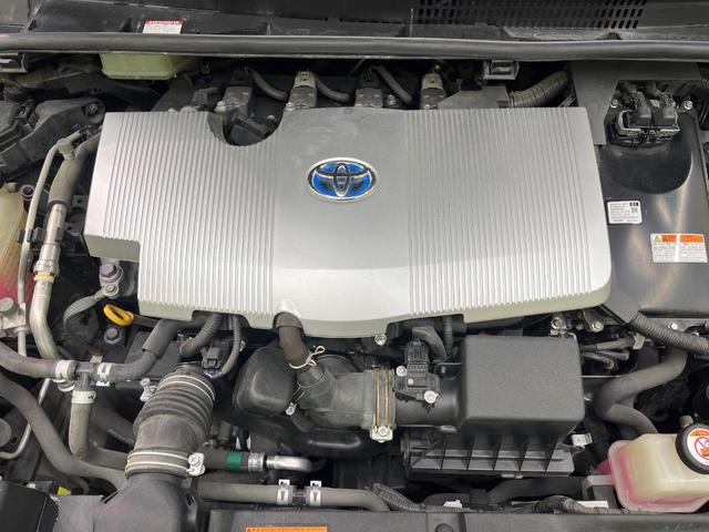 プリウス Ａツーリングセレクション　純正ＳＤナビ　バックカメラ　衝突被害軽減システム　レーダークルーズ　禁煙車　ハーフレザーシート　パワーシート　ドラレコ　コーナーセンサー　スマートキー　ＬＥＤヘッド　ビルトインＥＴＣ（18枚目）